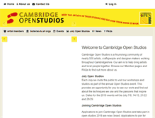 Tablet Screenshot of camopenstudios.co.uk